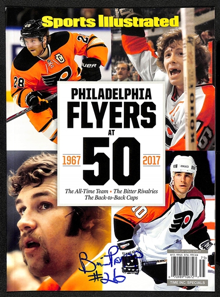 Flyers Autographed Memorabilia Lot w. Nolan Patrick