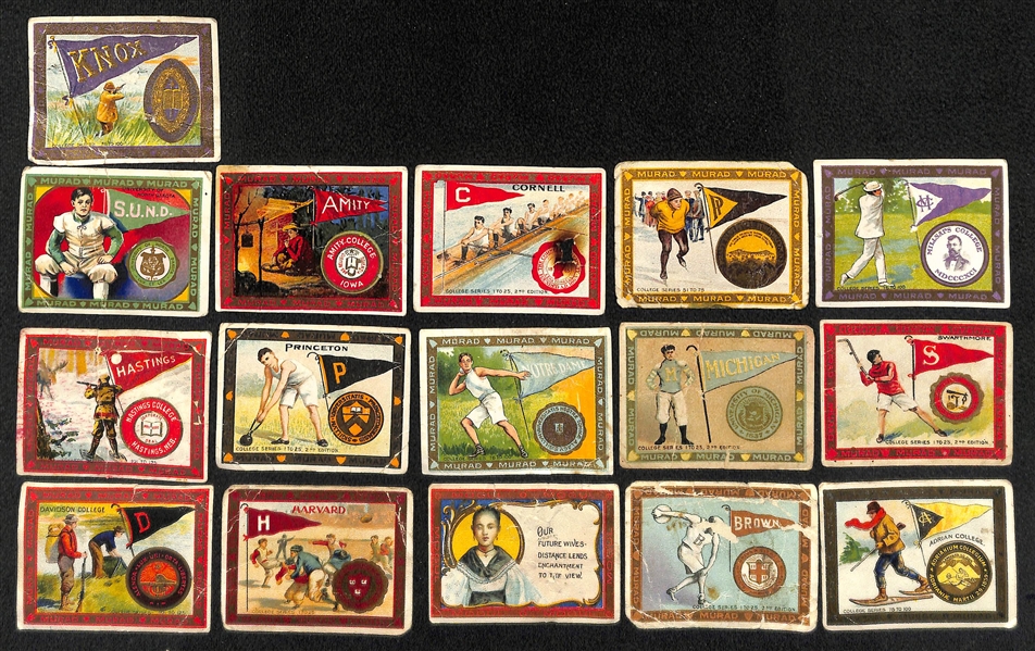 Lot of 40 Early 1900s Mixed Sports Cards w. Boxer Abe Attell