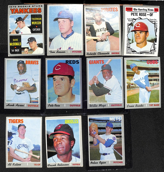 1970 Baseball Card Set (All 720 Cards in the Set)
