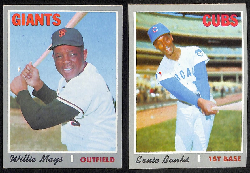 1970 Baseball Card Set (All 720 Cards in the Set)
