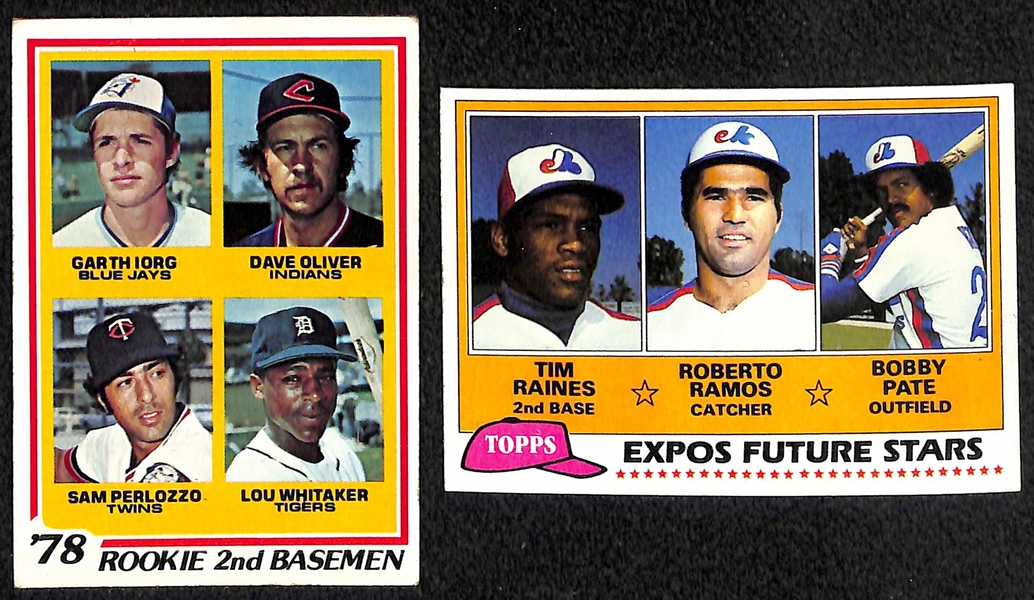 Baseball & Football Rookie Card Lot w. Dave Winfield