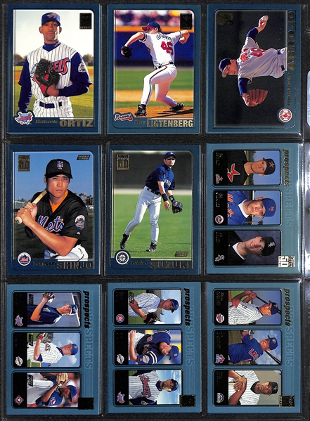 1993 Topps & 2001 Topps Baseball Complete Card Sets