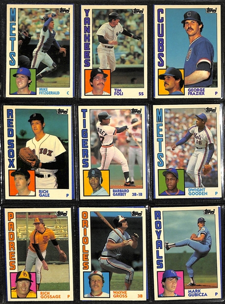 Topps Traded Baseball Sets 1983-1991