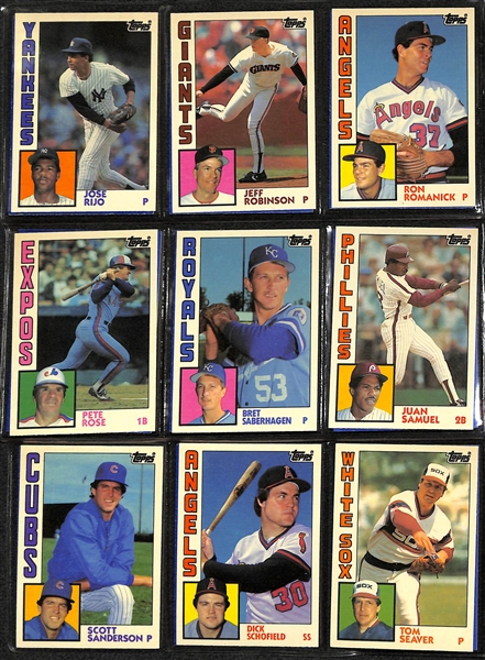 Topps Traded Baseball Sets 1983-1991