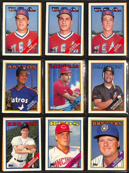 Topps Traded Baseball Sets 1983-1991