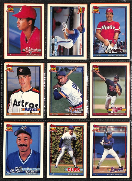 Topps Traded Baseball Sets 1983-1991