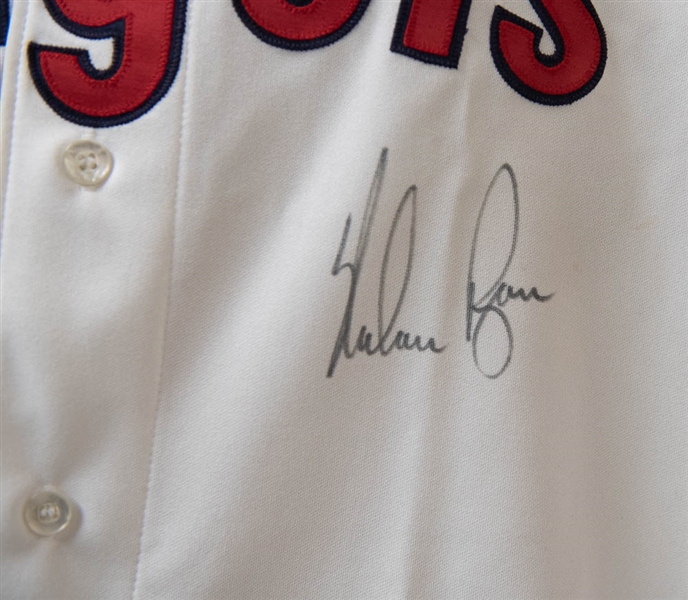 Nolan Ryan Signed Rawlings Diamond Collection Angels Jersey - JSA