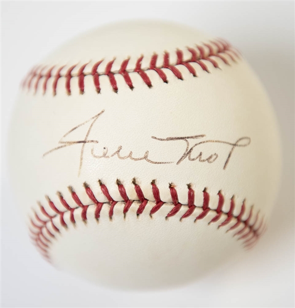 Willie Mays Signed Official Major League Baseball - JSA LOA