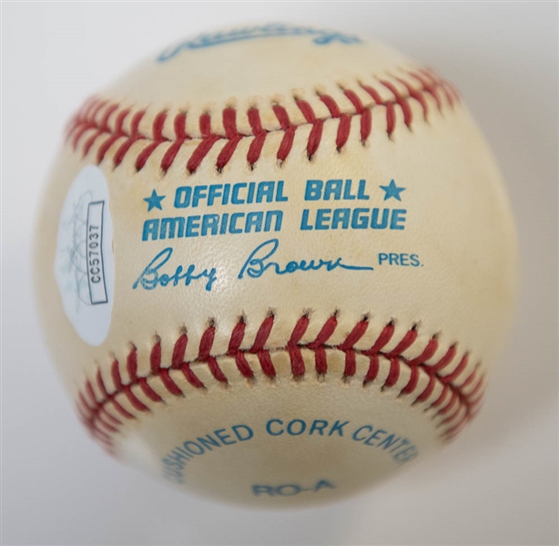 Cal Ripken Jr. Signed American League Baseball - JSA