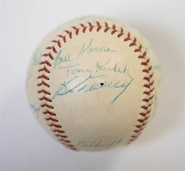 1958 A.L. All Stars Signed Baseball w. N Fox & Stengel - Beckett