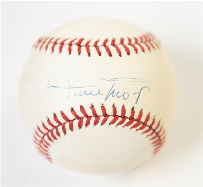 Willie Mays Signed National League Baseball - JSA LOA