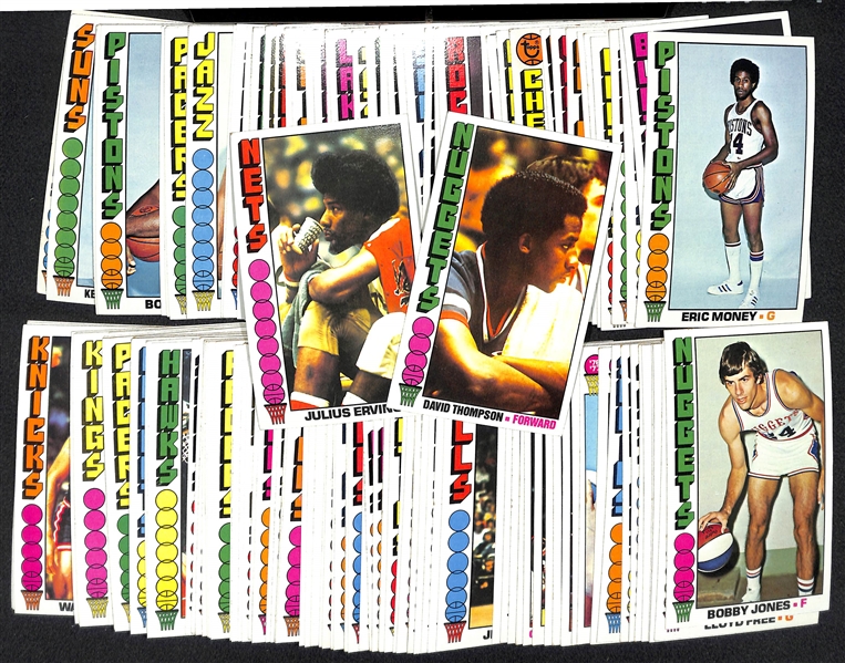 1976-77 Topps Basketball Card Set (144 Cards)