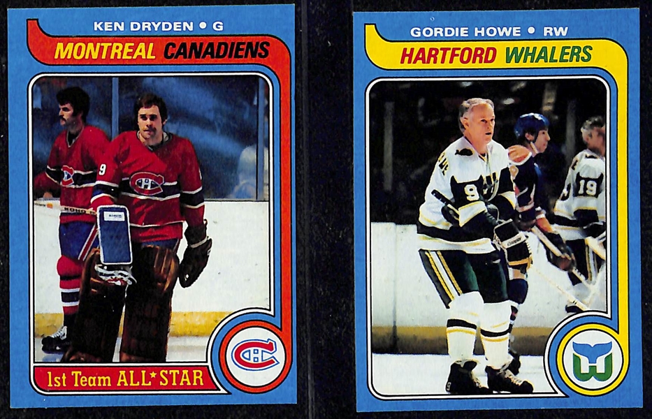 1979-80 Topps Hockey Card Set (264 Cards) w. Wayne Gretzky Rookie Card BVG 5