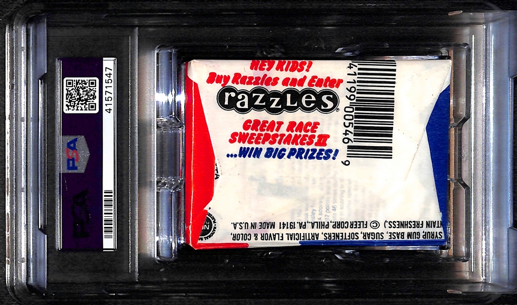 Rare 1986-87 Fleer Basketball Unopened Pack Graded PSA 8 (Potential High-Grade Michael Jordan Rookie)