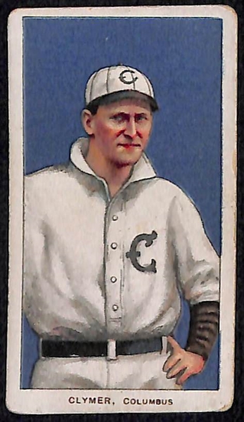 Lot of (7) 1909-11 T206 Tobacco Cards w/ Clymer, Lennox, Grimshaw, Lavender, Maloney, Kisinger, McGann