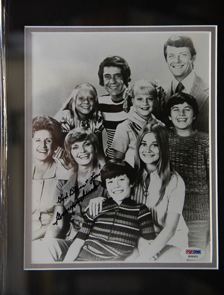 Florence Henderson Signed & Framed Brady Bunch Photo Display - PSA/DNA