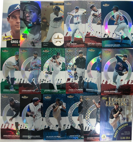 4-Row Box of Mostly Baseball Cards - w/ N. Ryan, Griffey Jr, McGwire, Utley, Thome, Mantle, Chipper Jones, +