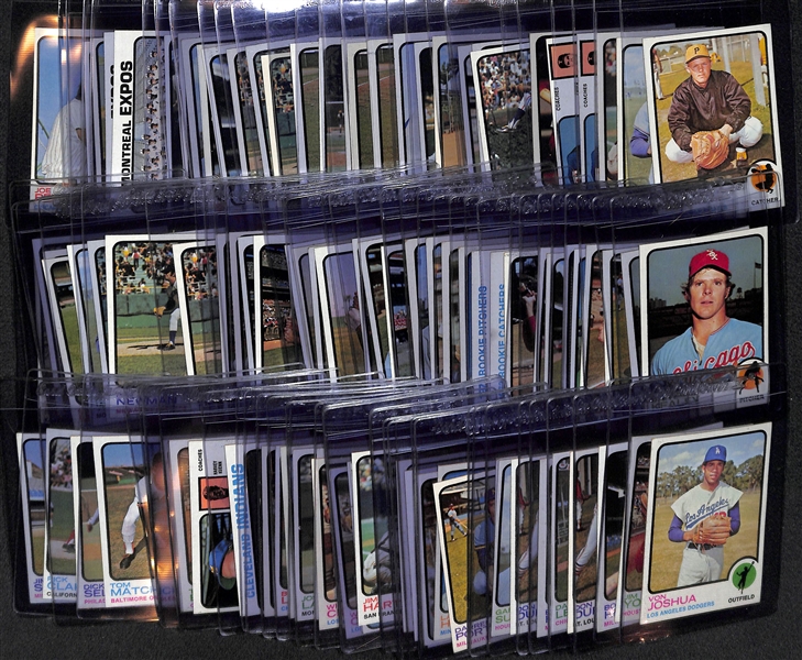 Lot of 100 - 1973 Topps High Numbers in Pack Fresh, Ungraded Condition