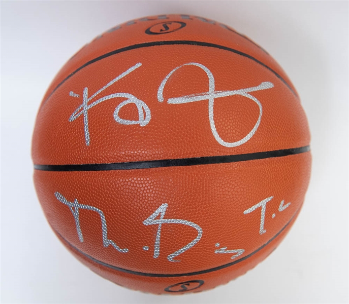 Kevin Garnett Signed NBA Basketball - PSA/DNA
