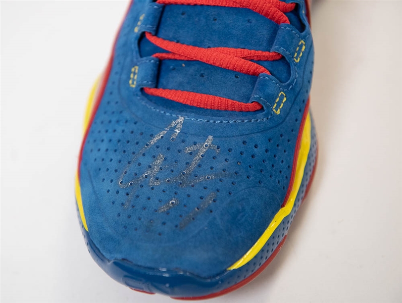 Cam Newton Signed CN Under Armour Shoe - JSA