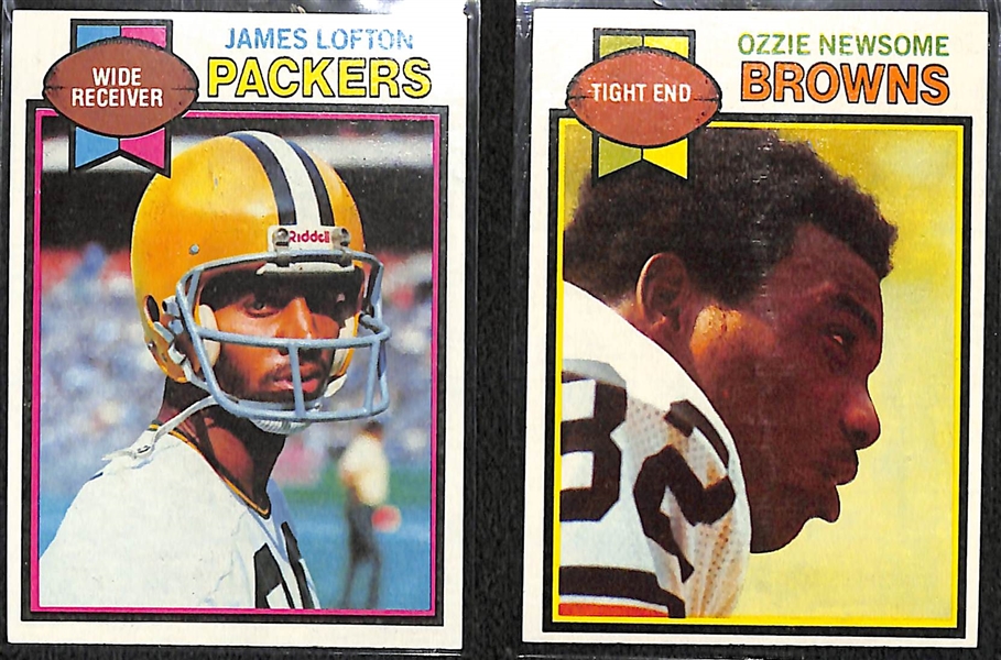 1979 Topps Football Complete Set of 528 Cards w. Earl Campbell Rookie Card