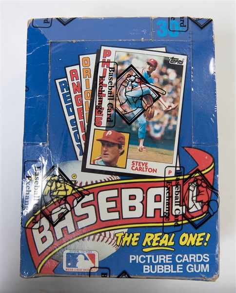 1984 Topps Baseball Unopened Box (36 Packs) - BBCE Sealed