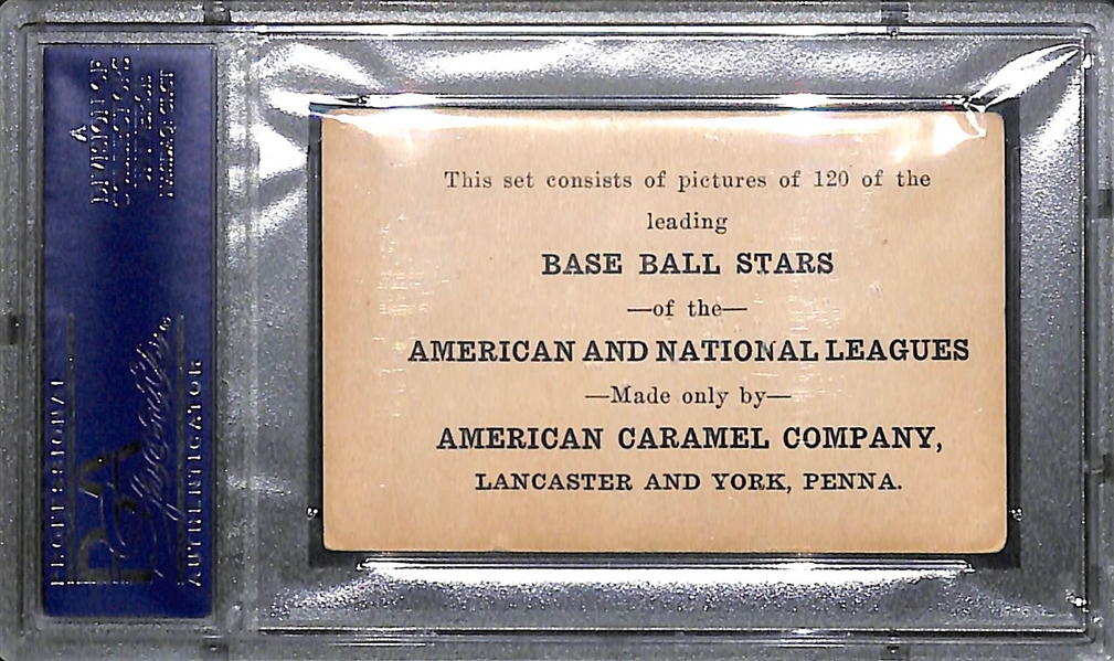 1922 E121 American Caramel Miller Huggins (Series of 120) - PSA 4