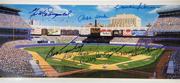 Yankees Autographed Memorabilia Lot w. Gil McDougald - JSA Auction Letter