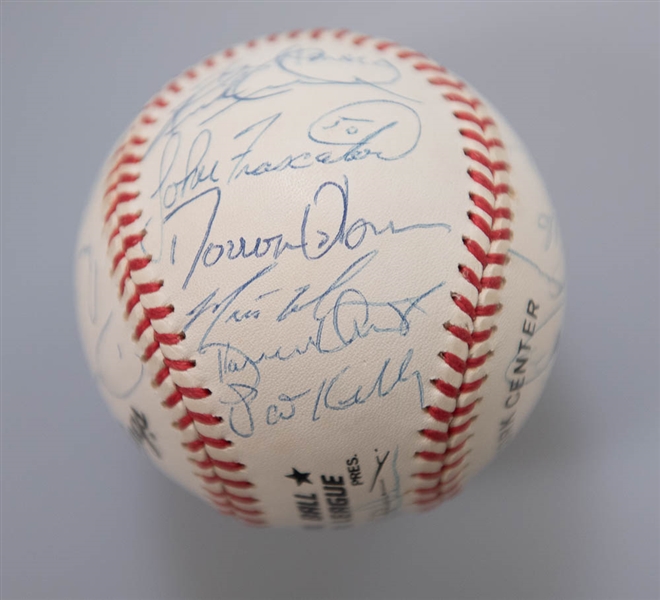 1993 Marlins & 1999 Cardinals Team Signed Baseballs - Gary Carter Estate Collections  - JSA Auction Letter