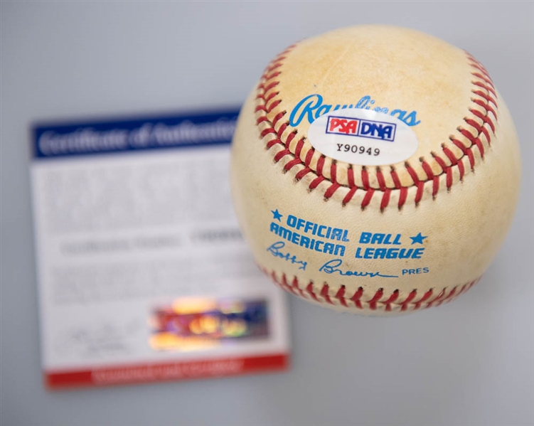 Don Drysdale Signed American League Baseball - PSA/DNA