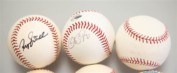 Lot of 10 Signed Baseballs w. Callison & Soriano  - JSA Auction Letter
