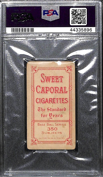 1909-11 T206 Sweet Caporal 350/30 Christy Mathewson Dark Cap Graded PSA 2