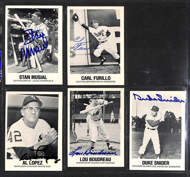 1977-81 Renata Galasso Near Complete Set w. 23 Autographs and Many Hall of Famers  - JSA Auction Letter