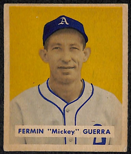 Lot of 5 1949 Bowman Baseball High Number Cards w. Alex Kellner