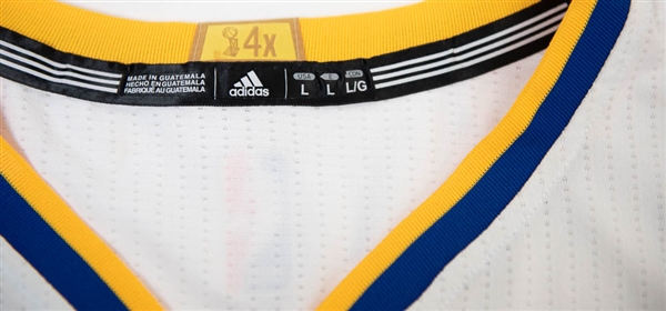 2015-2016 Steph Curry Adidas Swingman Team Signed Golden State Warriors Jersey (Inc. Klay Thompson and 7 Others) - JSA LOA