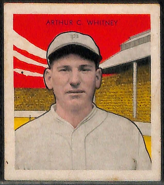 Lot of 4 1933 Tattoo Orbit Baseball Cards w. Dick Bartell