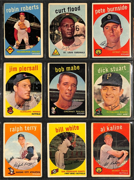 1959 Topps Baseball 530 Card Starter Set