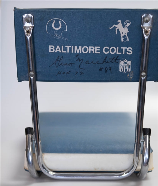 Gino Marchetti & John Mackey Baltimore Colts Autograph Lot