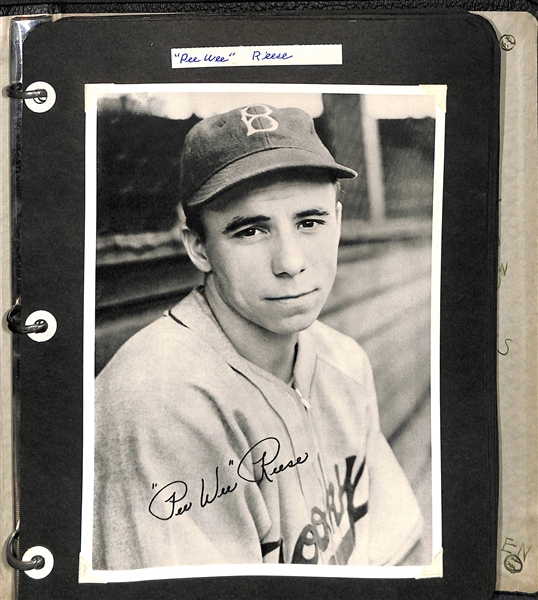 Vintage Dodgers Memorabilia Lot w. 1964 Jay Publishing Set & 1940 Photo Set