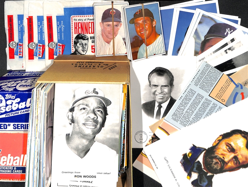 Lot of Sports & Non Sports Cards & Postcards 