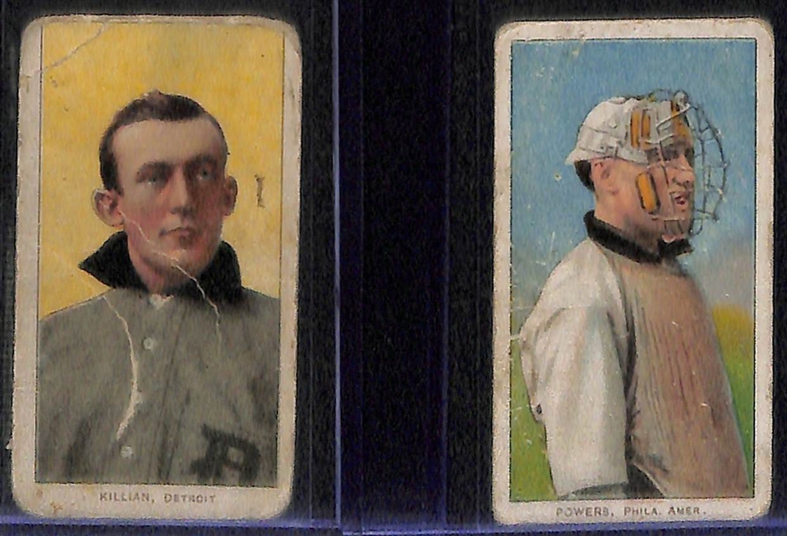 Lot of 6 - 1909 T206 Cards w. Bob Groom