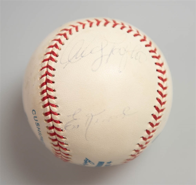Lot of 3 HOF Signed Baseballs w. Marichal & Roberts - JSA Auction Letter