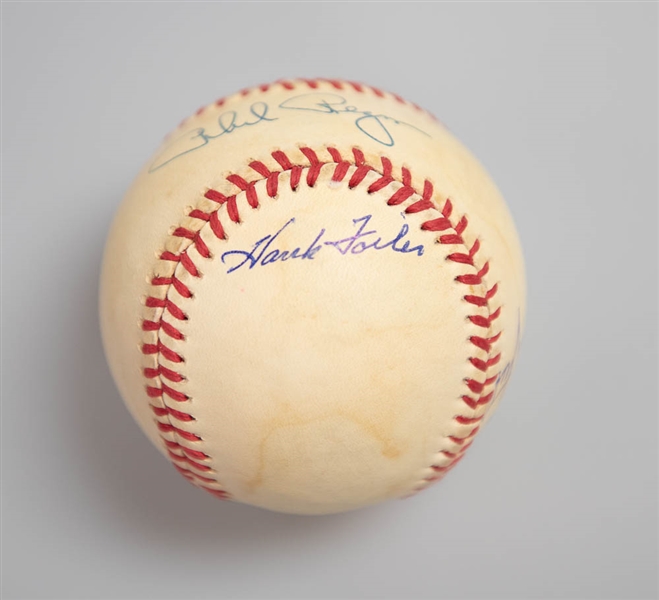 Lot of (2) Multi-Signed Team Baseballs - 1960 World Champion Pirates (4 autos) and 1960 Tigers (3 autos)  - JSA Auction Letter