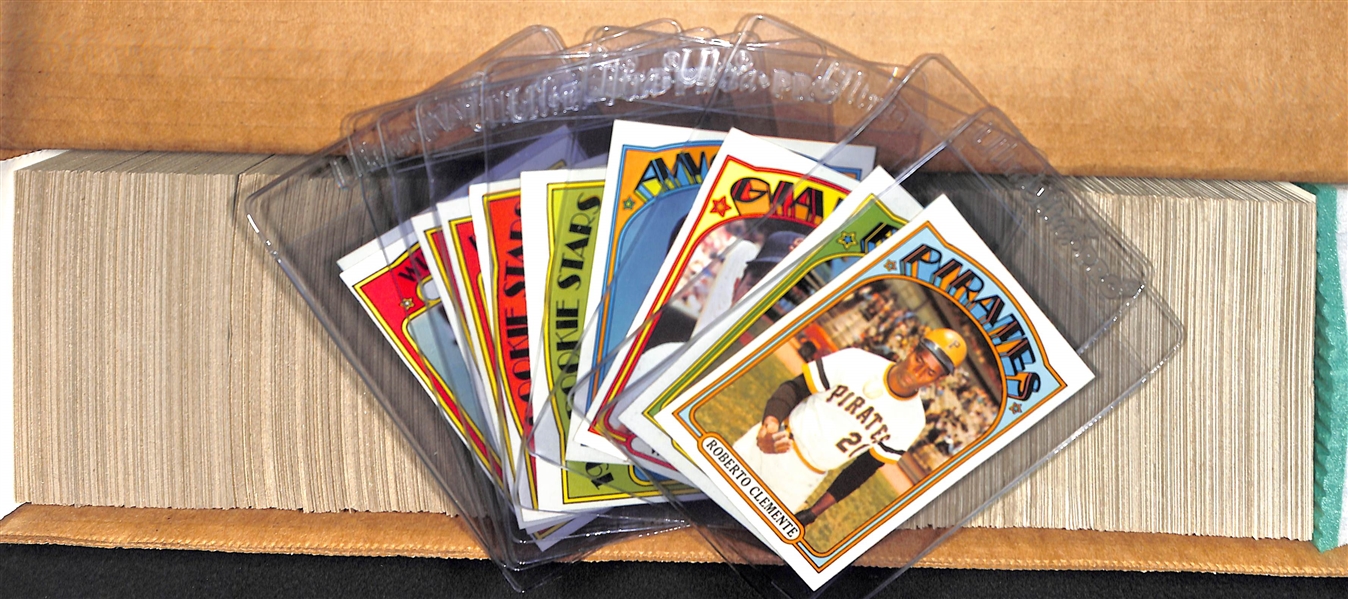 1972 Topps Baseball Card Complete Set