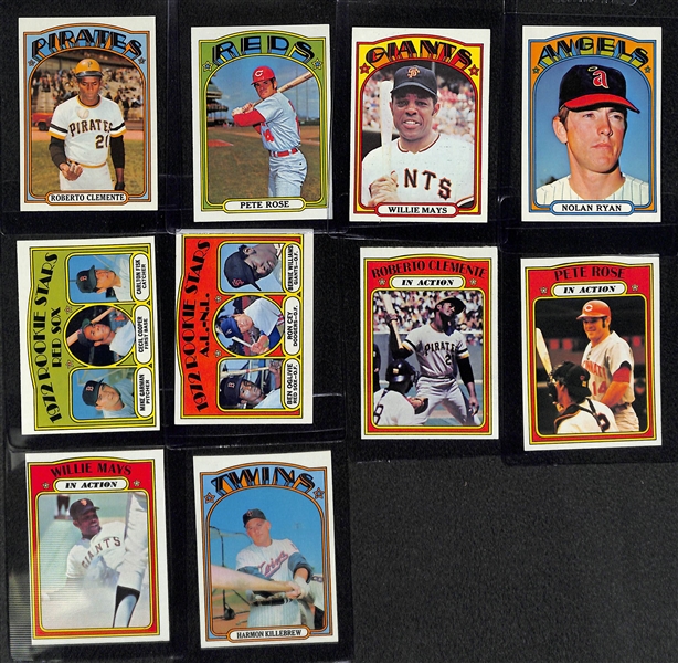 1972 Topps Baseball Card Complete Set