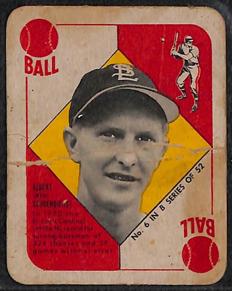 Lot of 100+ Topps & Bowman Baseball Cards 1951-1959