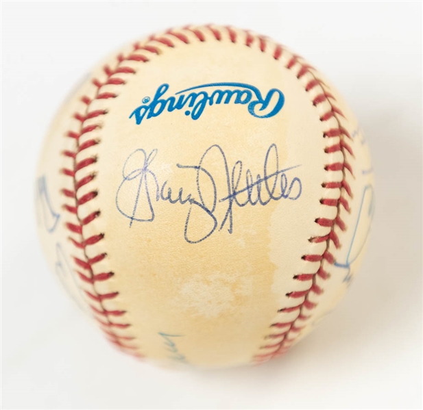 1980 AL All-Star Team Signed Baseball (11 Autos inc. Molitor, F. Robinson, R. Jackson, Carew, Fisk, Gossage, Weaver,  Lynn, +3 More) - JSA Auction Letter