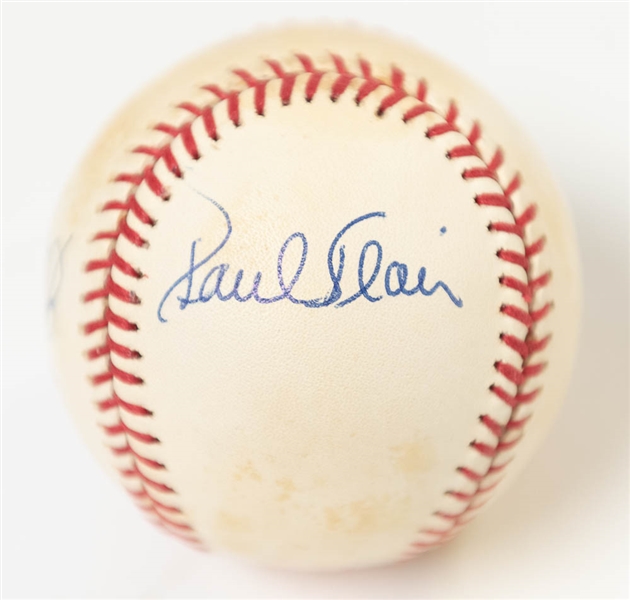 (2) Dual-Signed Baseballs: Al Kaline & Frank Howard on OAL Baseball;  Greg Nettles & Paul Blair (Yankees) on a 1978 WS Baseball - JSA Auction Letter