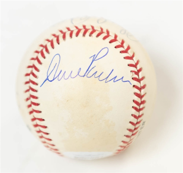 1979 Pirates WS Champion Signed Baseball - 4 Autographs Inc. Parker, Tanner, Nicosia, Rhoden (ONL Baseball) - JSA Auction Letter