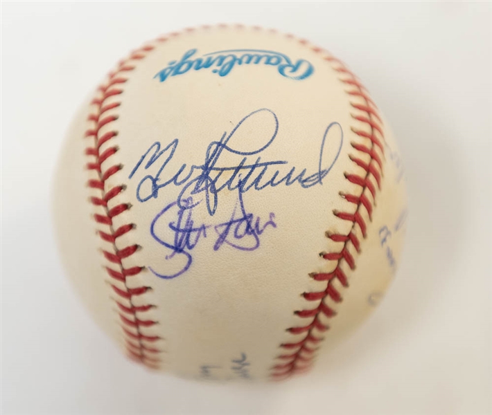 1973 & 1989 Oakland A's World Champion Signed Baseballs (1973 w/ D. Williams, Reggie Jackson; & 1989 w/ Canseco, D. Parker) - JSA Auction Letter